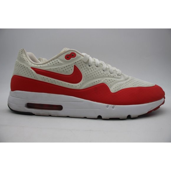 Nike Air Max 1 Ultra Moire 2015 Challenge Men's Red White - Picture 1 of 9